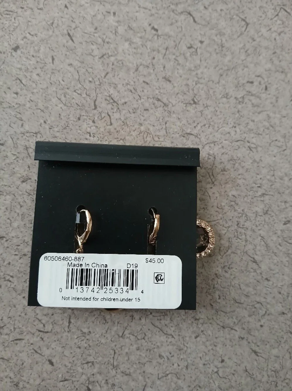 Givenchy drop earrings